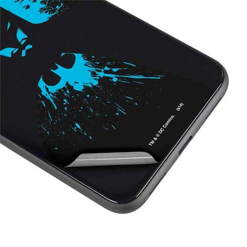 DC Comics Batman Blue Splash character shape Google Pixel 4 XL Skin